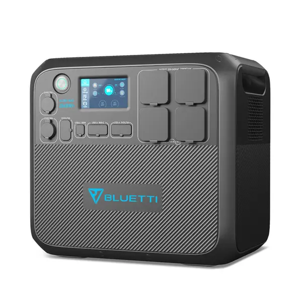 Bluetti AC200MAX Portable Power Station, in use