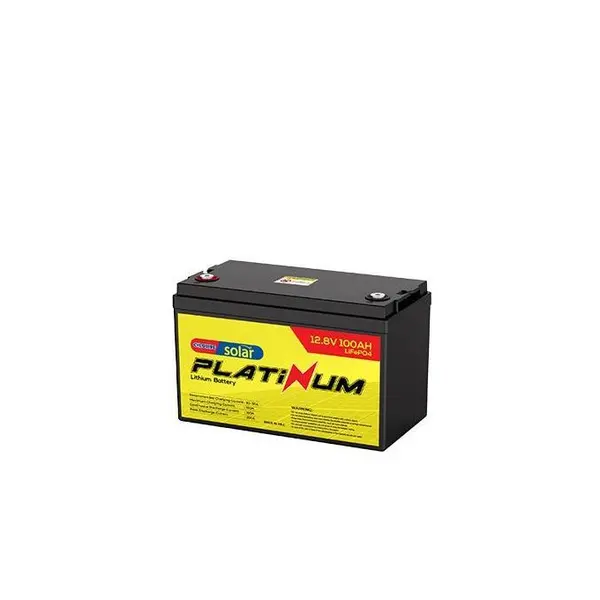 Chloride Exide 100Ah Lithium Solar Battery, ports and controls