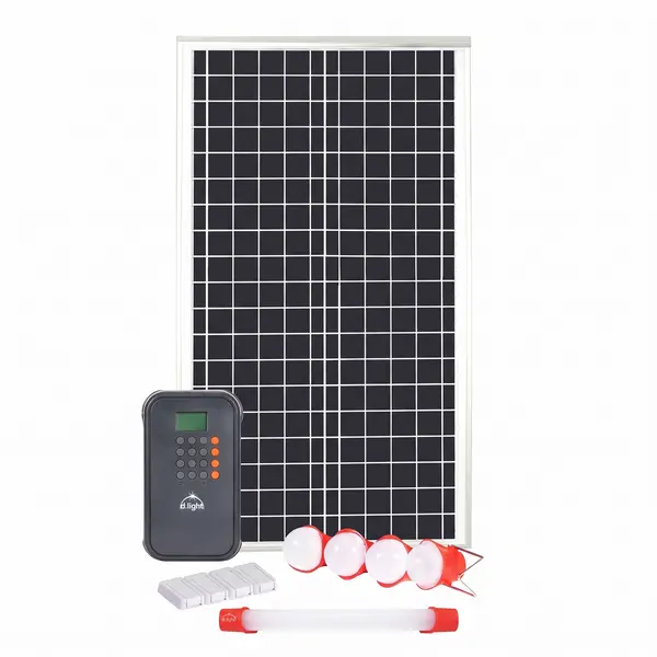 d.light X1000 Pro Solar Home System, front view