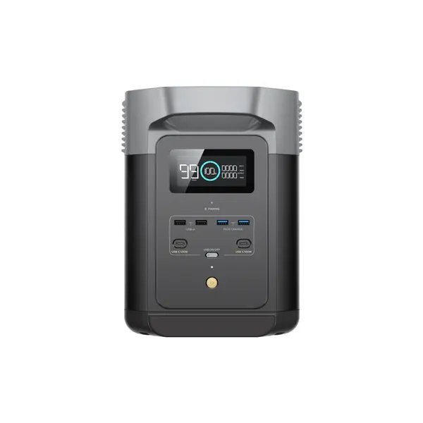 EcoFlow Delta 2 Portable Power Station, front view