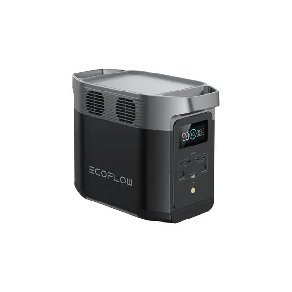 EcoFlow Delta 2 Portable Power Station, in use