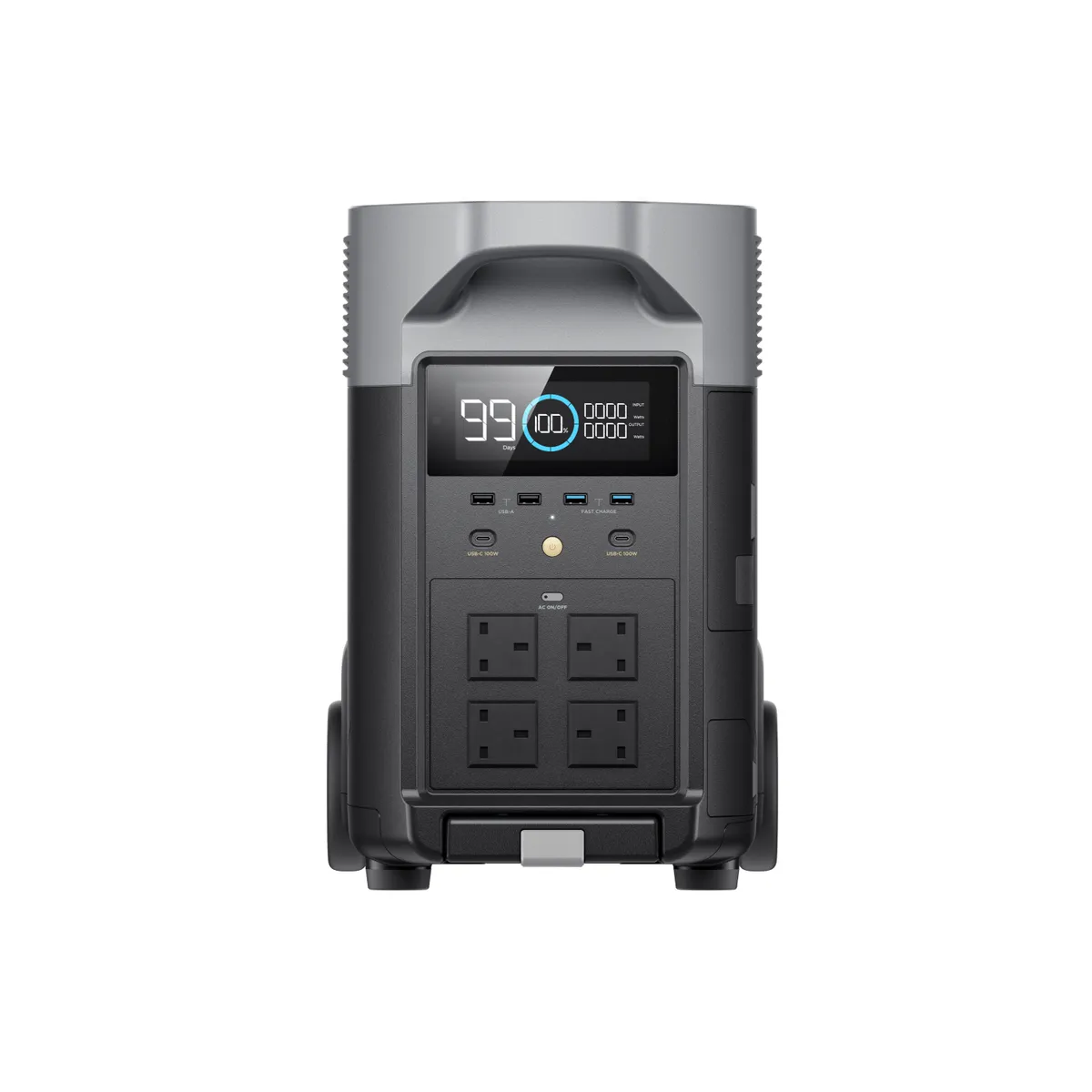 EcoFlow Delta Pro Portable Power Station, front view