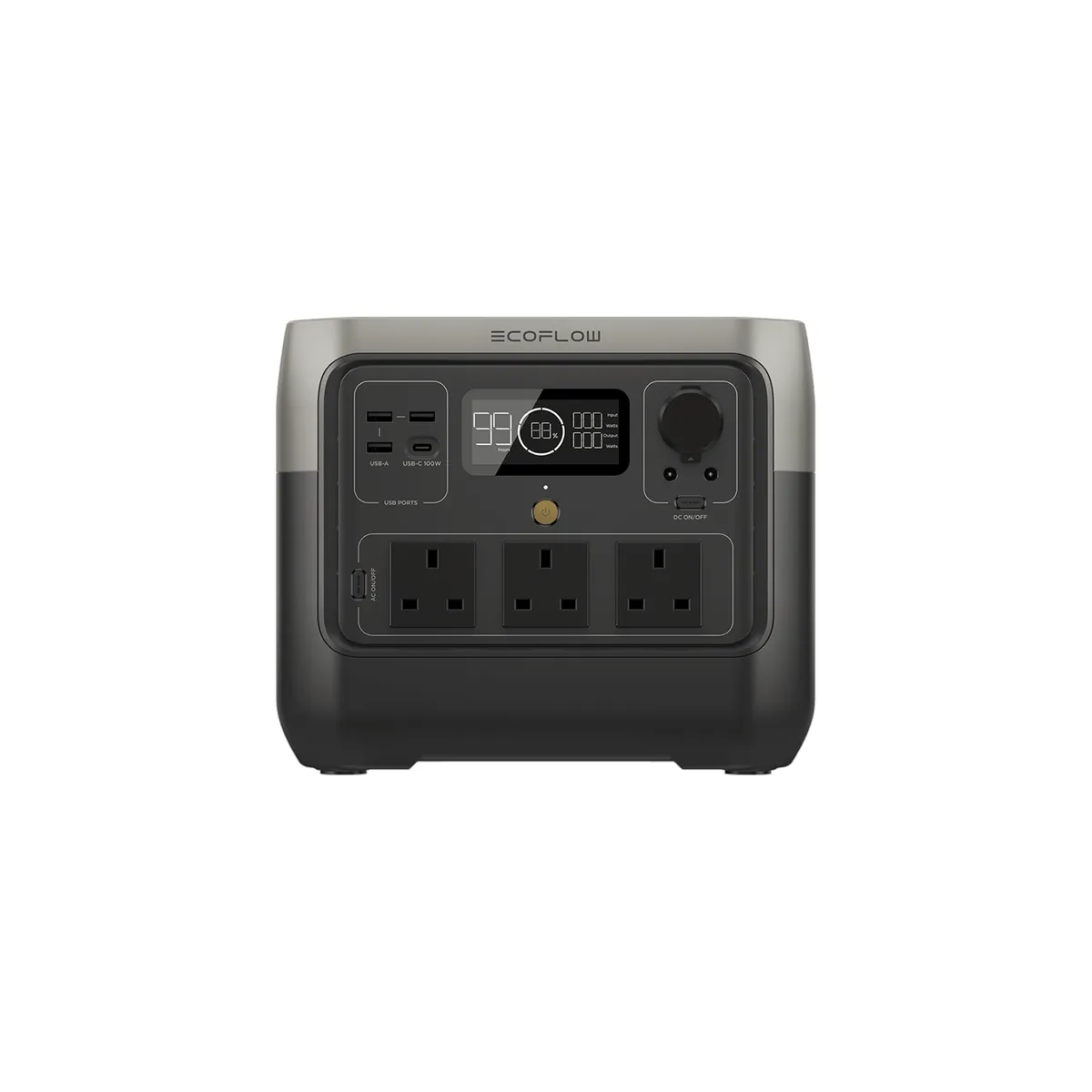EcoFlow River 2 Pro Portable Power Station, front view