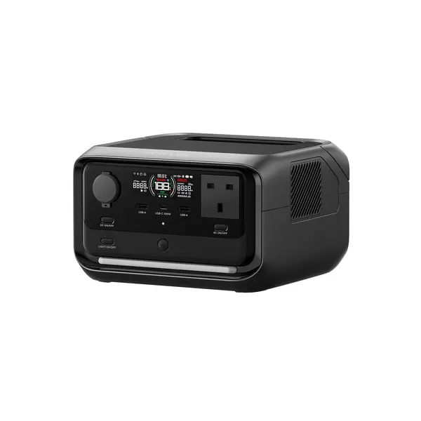 EcoFlow River 3 Plus Portable Power Station, side view