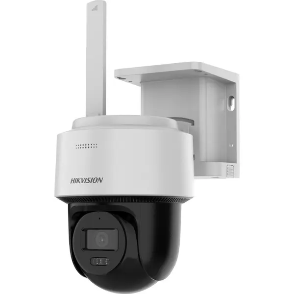 Hikvision DS-2CFSP4 4G Solar Camera, ports and controls